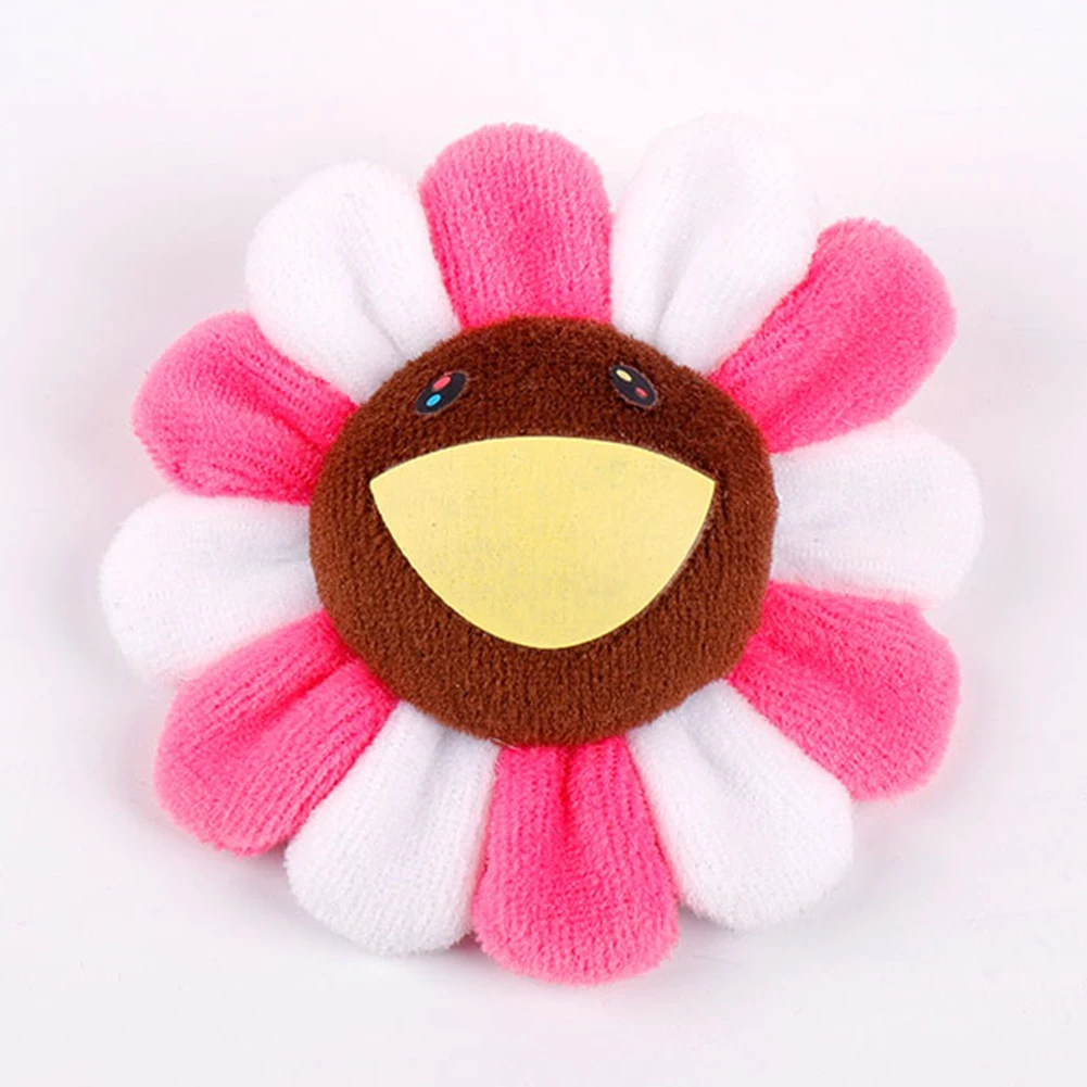 

Забавная плюшевая подвесная брошь на день рождения, Детская мультяшная мягкая декоративная «сделай сам», Подсолнух, Симпатичные Мультяшны...