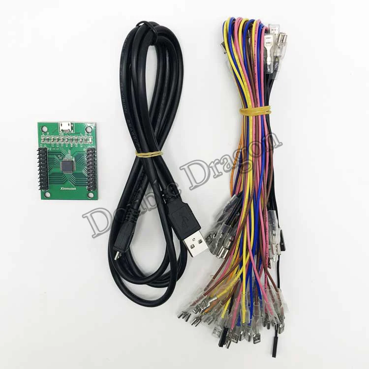 Xinmotek XM-10 DIY 2 игроков USB Аркада PS2/PS3 контроллер Поддержка ПК Raspberry Pi/джойстик