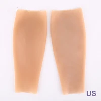 new full silicone shins padded forearm enhancer body shaper cover the scar for leg or arm bodyshaper natural look unisex stretch