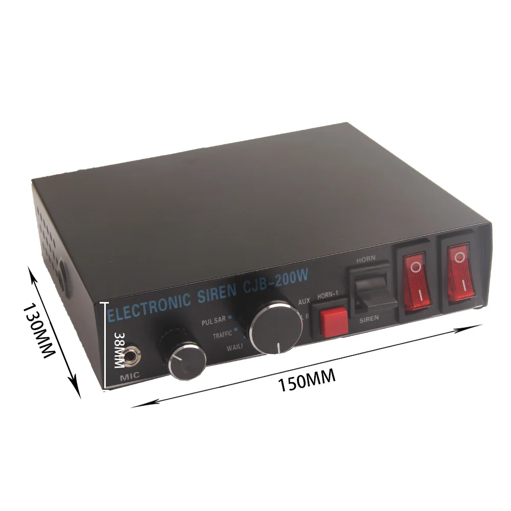 Автомобильная сирена электронный звуковой сигнал 9 тонов громкий звук