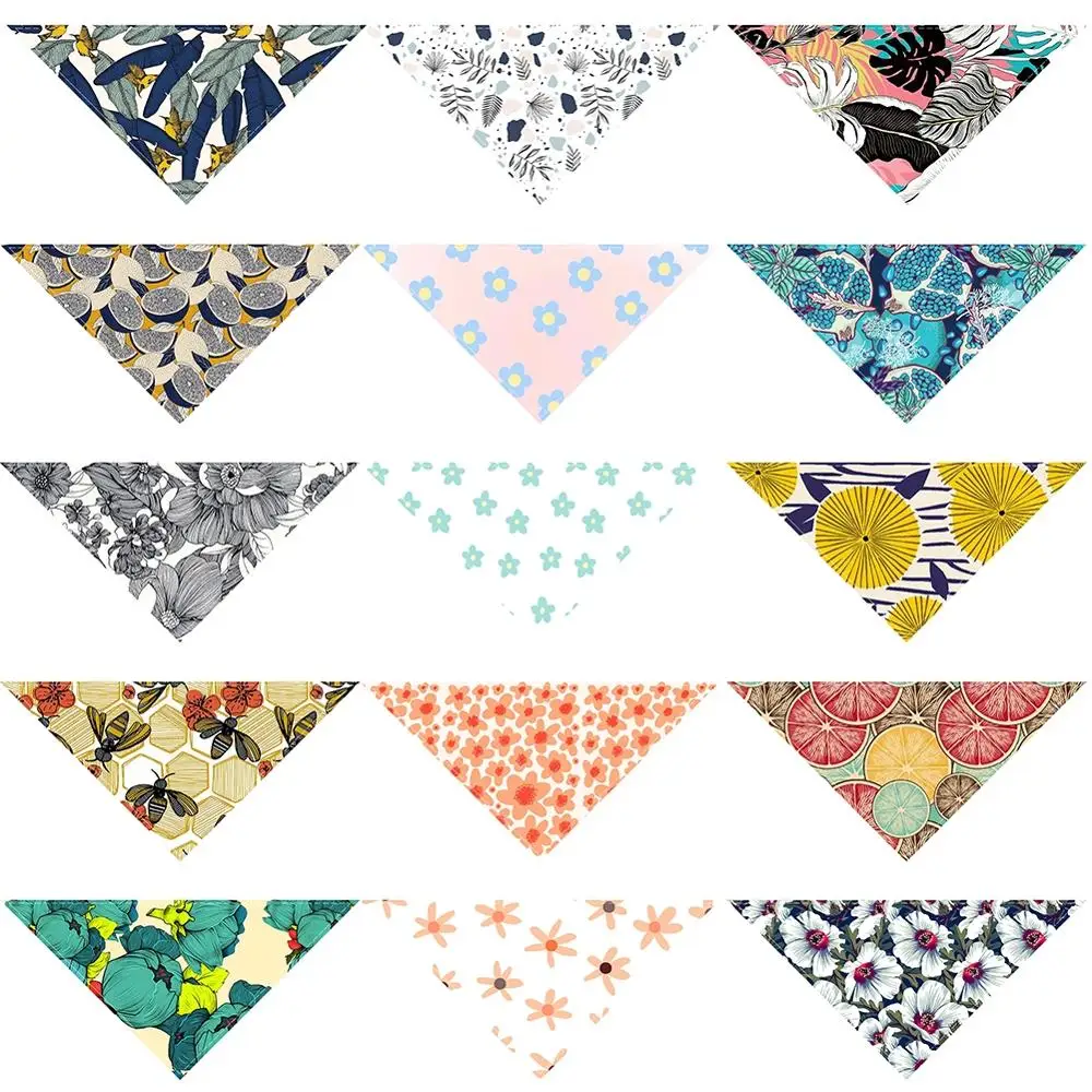 Бандана ошейник для домашних животных собак кошек мягкий шейный платок