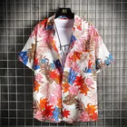 Модные мужские футболки с коротким рукавом, хит продаж, летняя новая одежда для мальчиков в европейском и американском стиле ретро тренд рубашка кардиган Мужская футболка с коротким рукавом мужская Ши