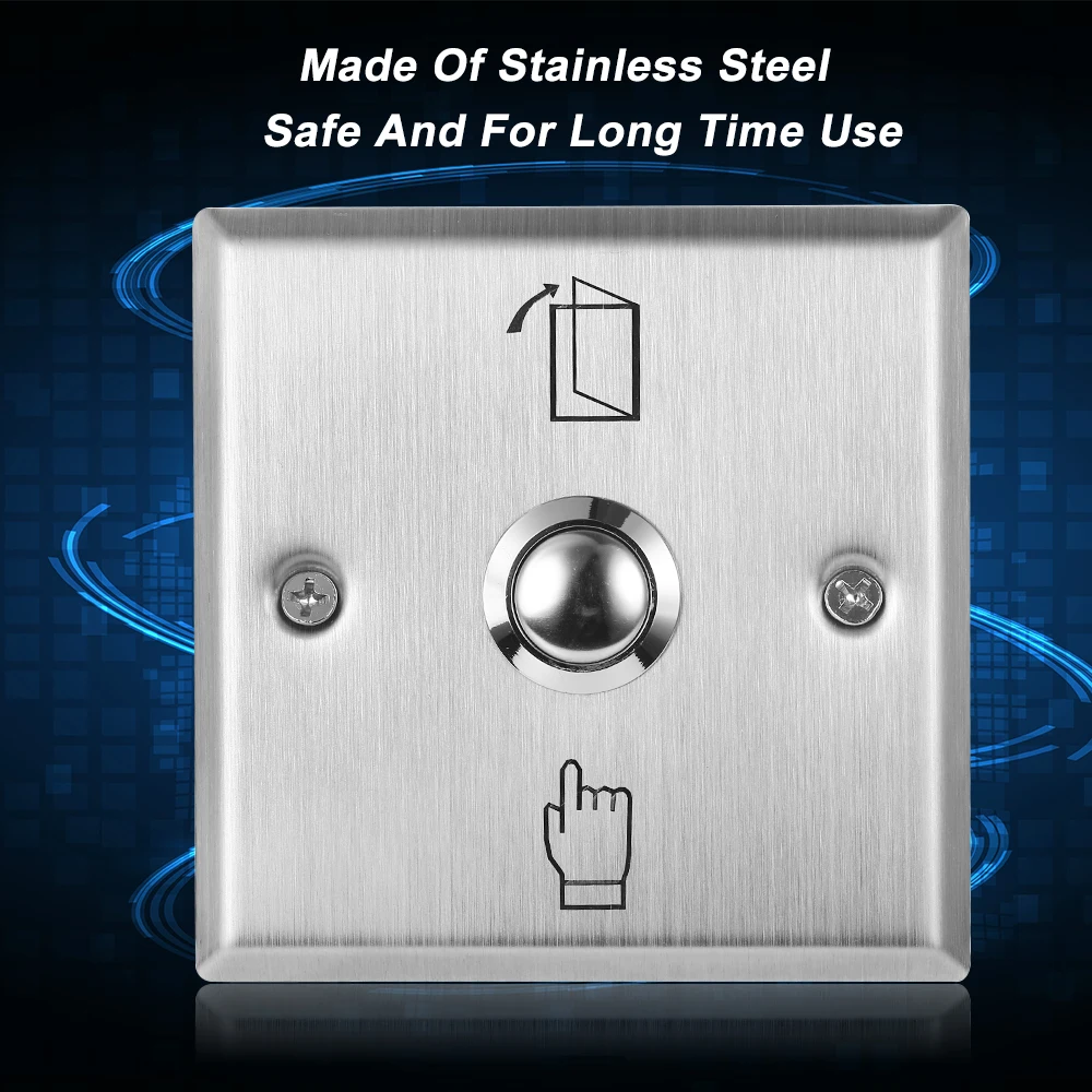 Кнопка выключения из нержавеющей стали кнопка для управления доступом к двери