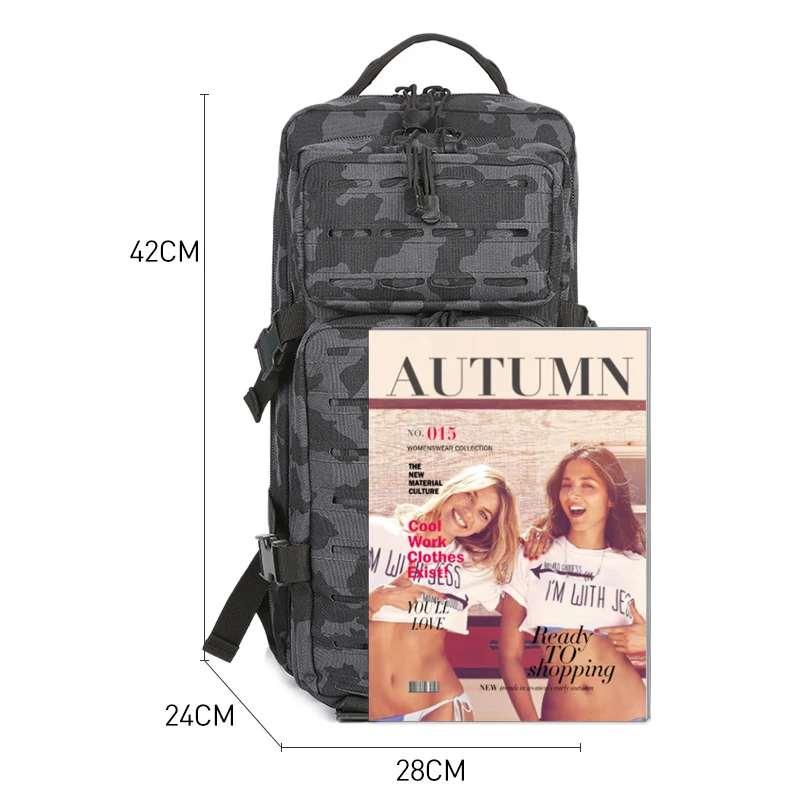 Армейский военный рюкзак тактическая Сумка для кемпинга система Molle камуфляжный