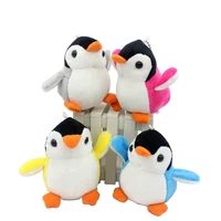4colors new the penguin 8cm plush stuffed toy doll wedding bouquet toy doll