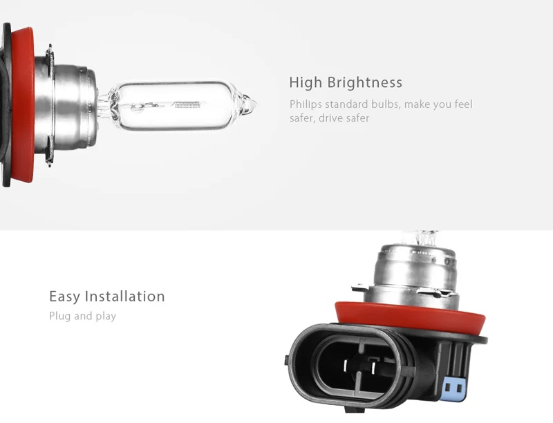 Philips H9 12V 65W PGJ19-5 Стандартная автомобильная фара оригинальная галогеновая лампа ECE одобрит качество OEM 12361 C1, 1X
