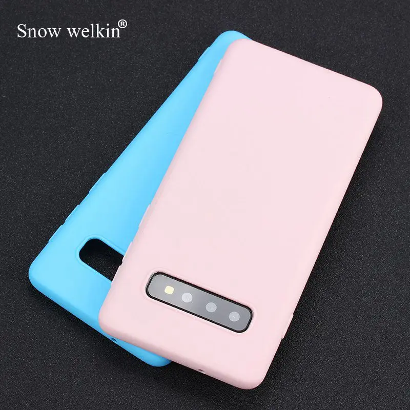 Силиконовый чехол карамельных цветов для Samsung Galaxy M10 M20 M30 A10 A30 A40 A50 A70 S7 S8 S9 S10 5G Plus A7