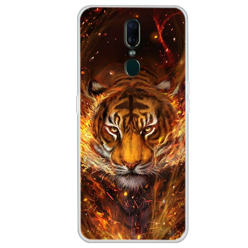 Ultra Slim Cartoon Cat Love Tiger Soft Silicone Phone Case For OPPO F3 F5 F7 F11 Pro A79 A71 A5 A3S A83 A7 2018 A9 2019 Fundas |