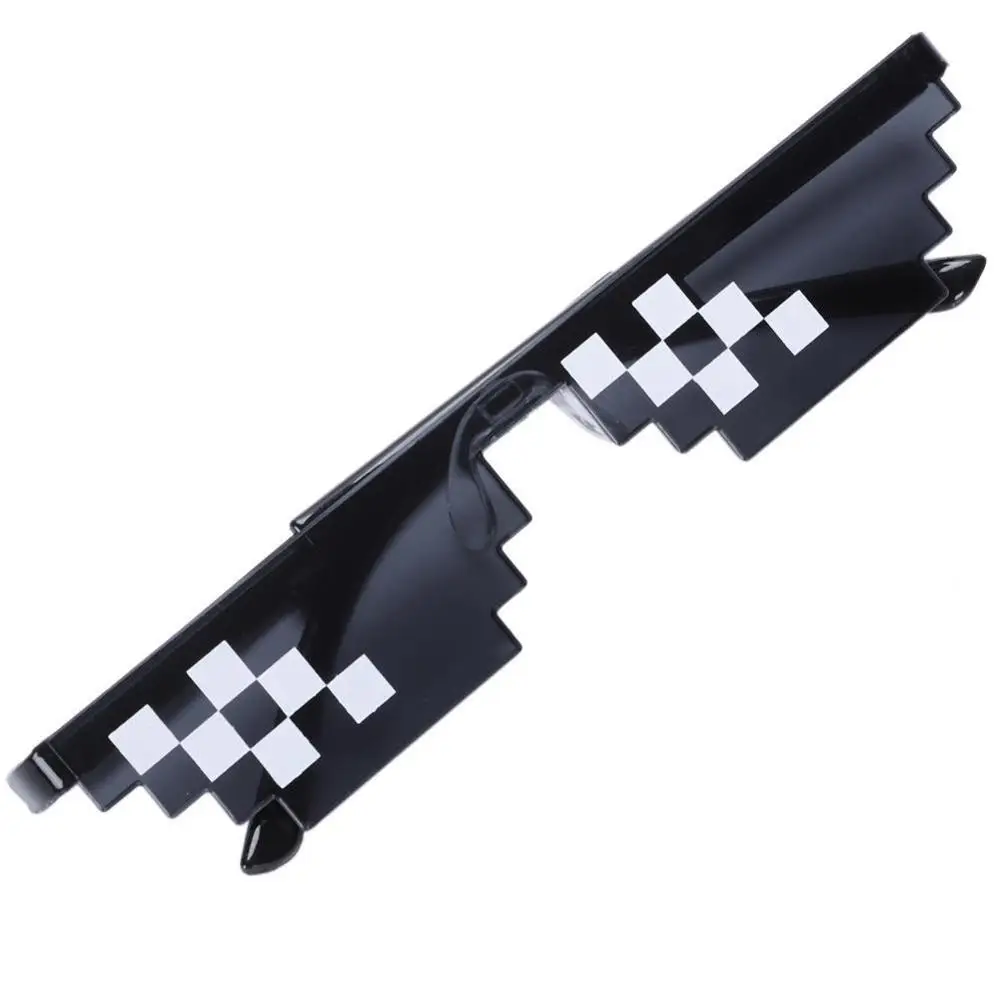 Черные солнцезащитные очки с мозаикой игрушки фокусы для жизни женщин и мужчин It