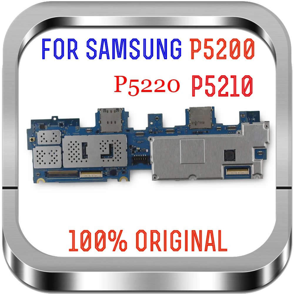 100% оригинал для Samsung Galaxy Tab 3 10 1 P5210 P5200 Wi Fi и 3G материнская плата (версия ЕС)