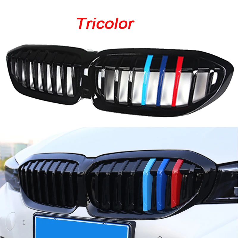 Карбоновые/черные передние бамперы гоночные грили почтальонки для BMW G20 G21 G28 3