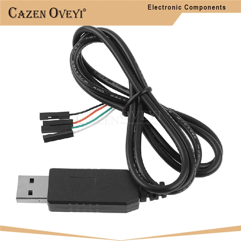 1 шт./партия, автомобильный конвертер USB в COM-кабель RS232 TTL UART PL2303HX