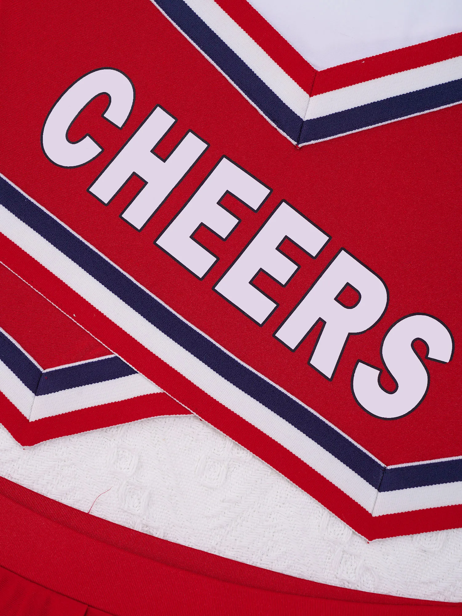 Платье для джазовых танцев девочек жилет с V-образным вырезом и плиссированная