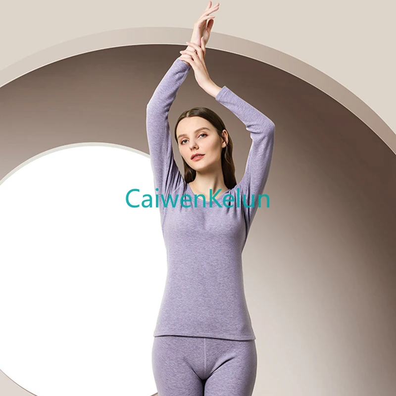 Ladies Double-sided Cashmere Warm Suit Autumn and Winter New Constant Temperature Thickening Self-heating Autumn Clothes