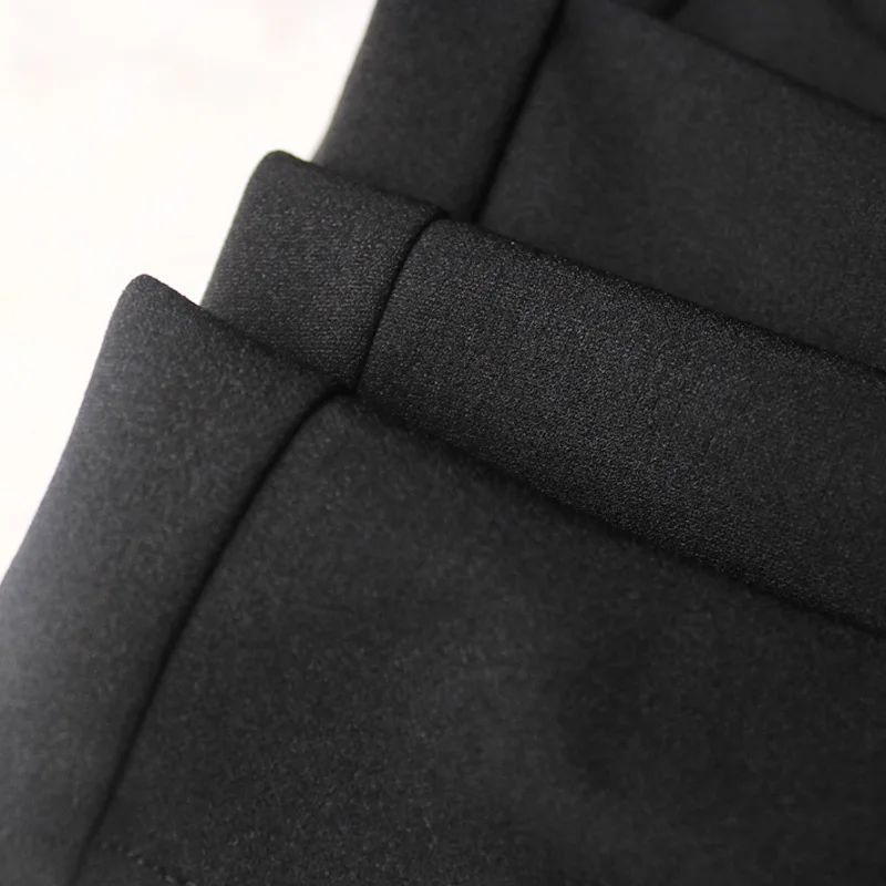 

Vintage Flare Sleeve midi Pencil Dress Elegant Women Black Lace Patchwork Office Dress High Waist ruffles femme vestidos