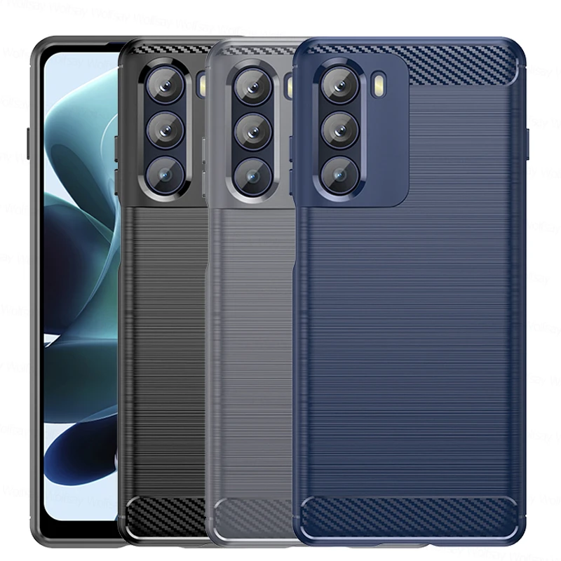

Shockproof Bumper For Motorola Edge S30 Case Moto Edge S30 S 20 Lite Pro Cover Silicone Protective Phone Back Case Moto Edge S30
