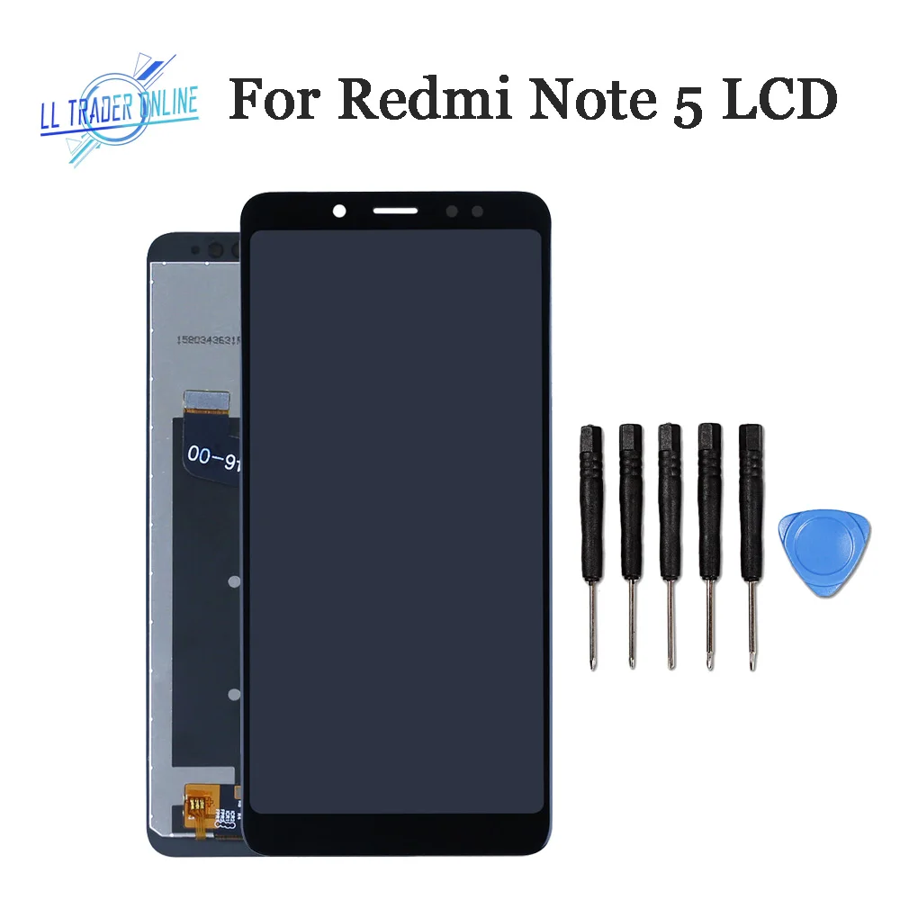 ЖК-дисплей AAA для Xiaomi Redmi Note 5 сенсорный экран в сборе сменная часть ЖК-сенсорного