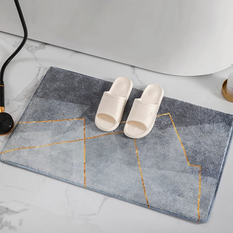 30 Colors Super Absorbent Floor Mat Anti Slip Quick Drying Bathroom Carpet Easy To Clean Home Oil Proof Kitchen |