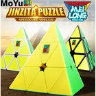 MoYu Cubing Classics Meilong 3*3*3 jinzita, кубики-пирамиды, магические скоростные кубики, профессиональные Кубики-головоломки, развивающие игрушки