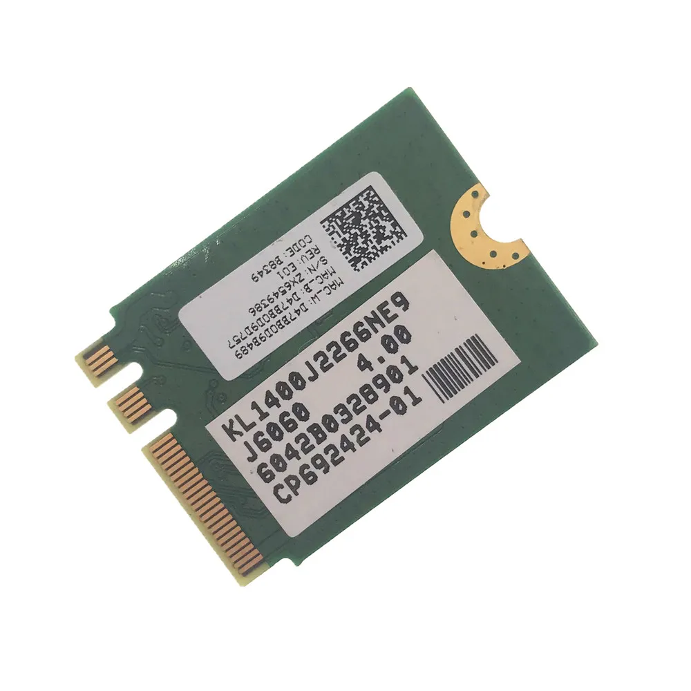 Беспроводная AC Wi Fi QCNFA344A NFA344A Двухдиапазонная + BT4.1 Bluetooth совместимая карта NGFF 4