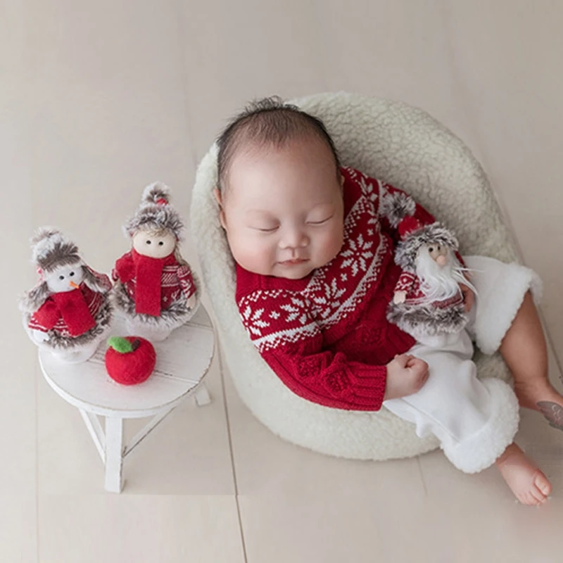 

Newborn Photography Props Mini Wood Desk Table Baby Photo Posing Shooting Wooden Prop infant toddler
