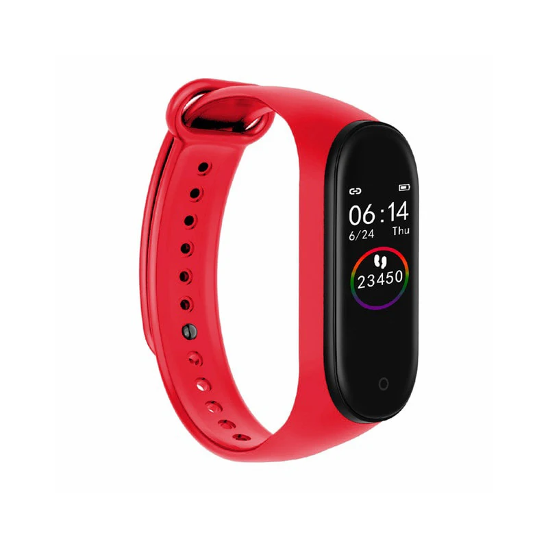 

Smart watch, M4 men's, women's and children's smart bracelet, calorie counting bracelet,, running, health exercise tracker