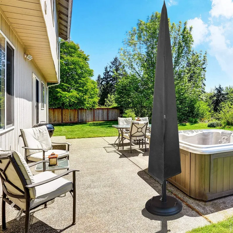 Зонтик Патио Водонепроницаемый рынок зонтик чехлы с молнией для 190 см (50x30 см)