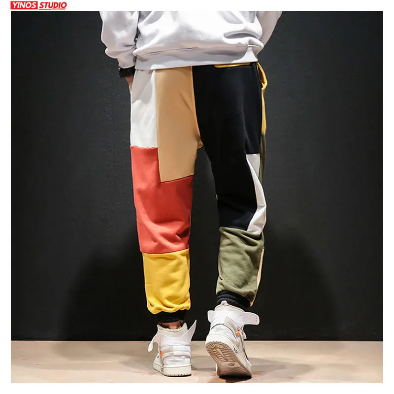 Мужские Мешковатые шаровары в стиле хип-хоп Повседневная Уличная одежда