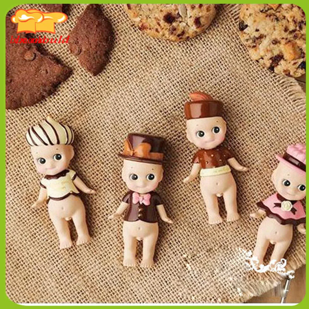 Kewpie Кукла День Святого Валентина шоколадная помадка сухая скорость силиконовая