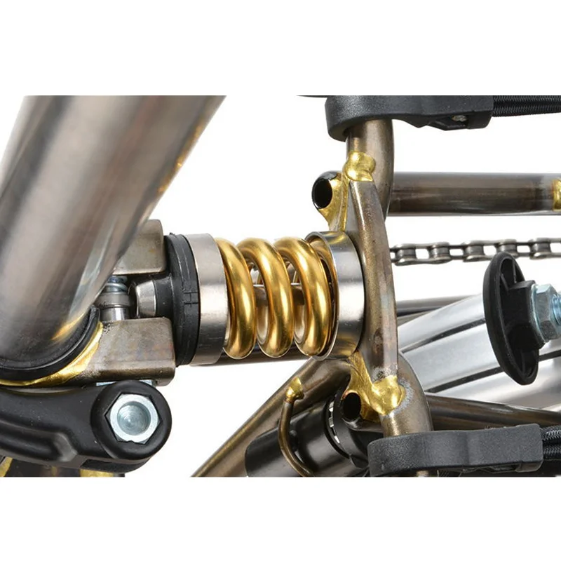 ROCKBROS MTB велосипед задняя катушка Весна титановый сплав весна ударопрочный Shox