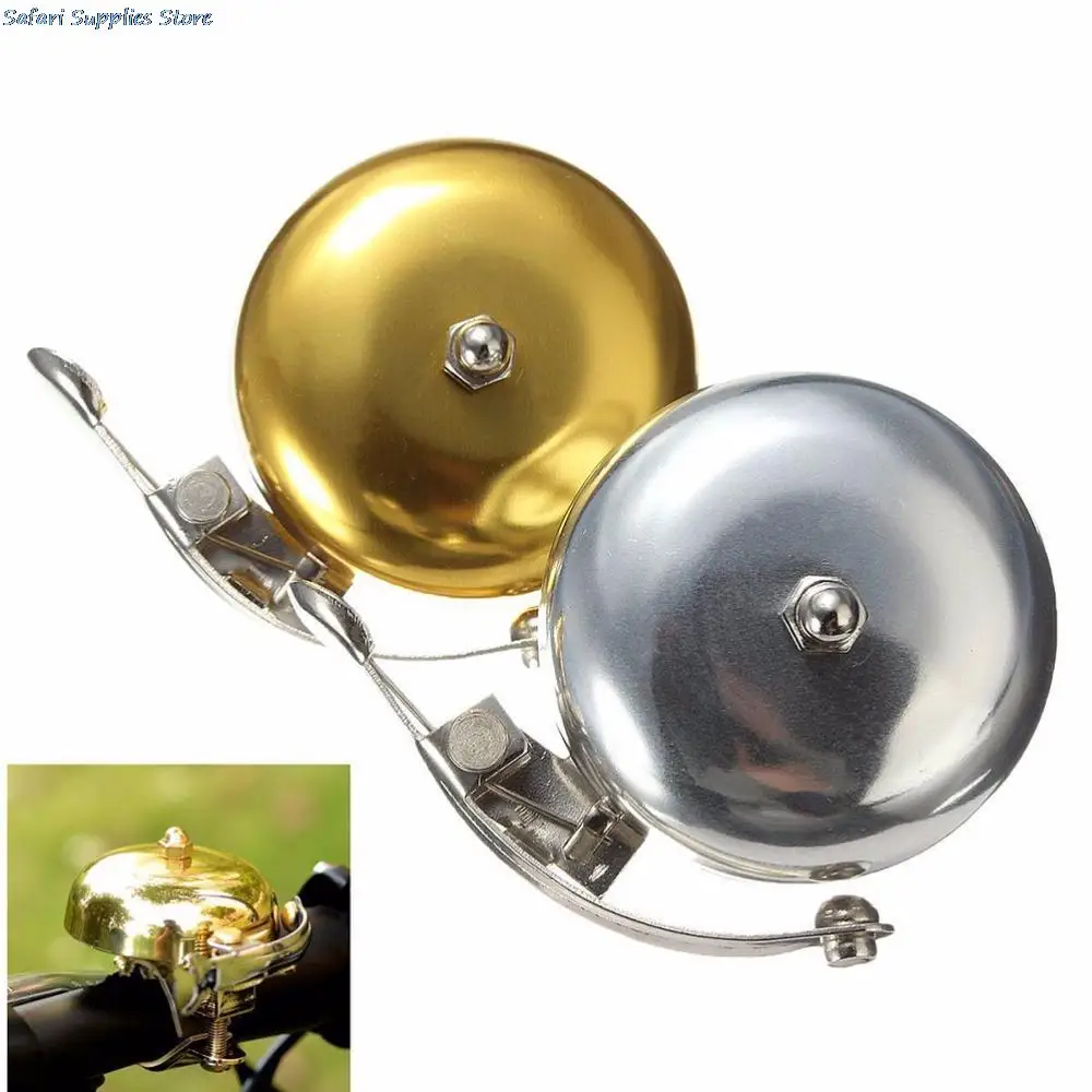 Классический звонок на руль велосипеда в стиле ретро велосипедный с