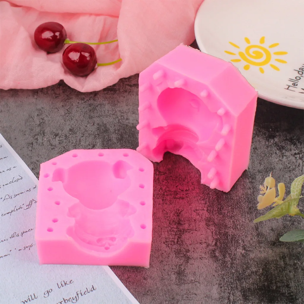 DIY Милая Свинья Форма для выпечки инструмент украшения свинка форма мусс помадка