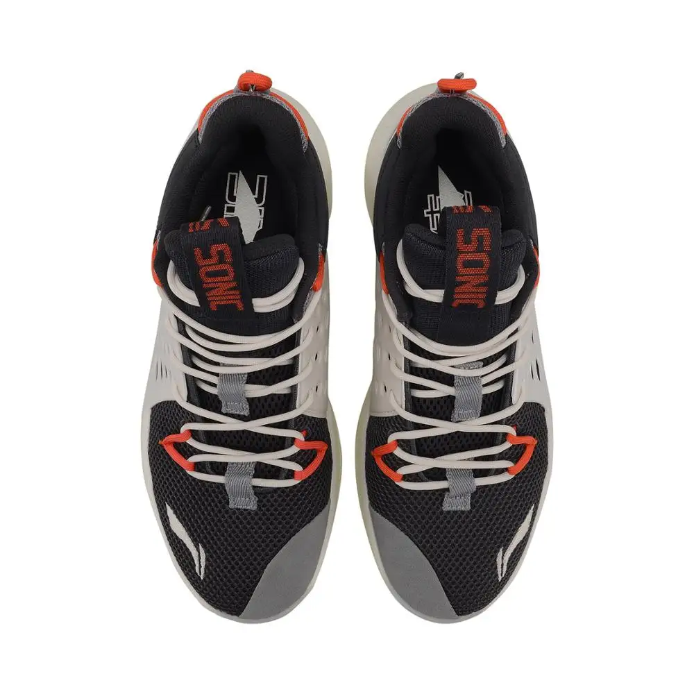 (Break Code)Li Ning Men SONIC VII низкие профессиональные баскетбольные ботинки CBA поддерживающие спортивные ABAP033|Обувь