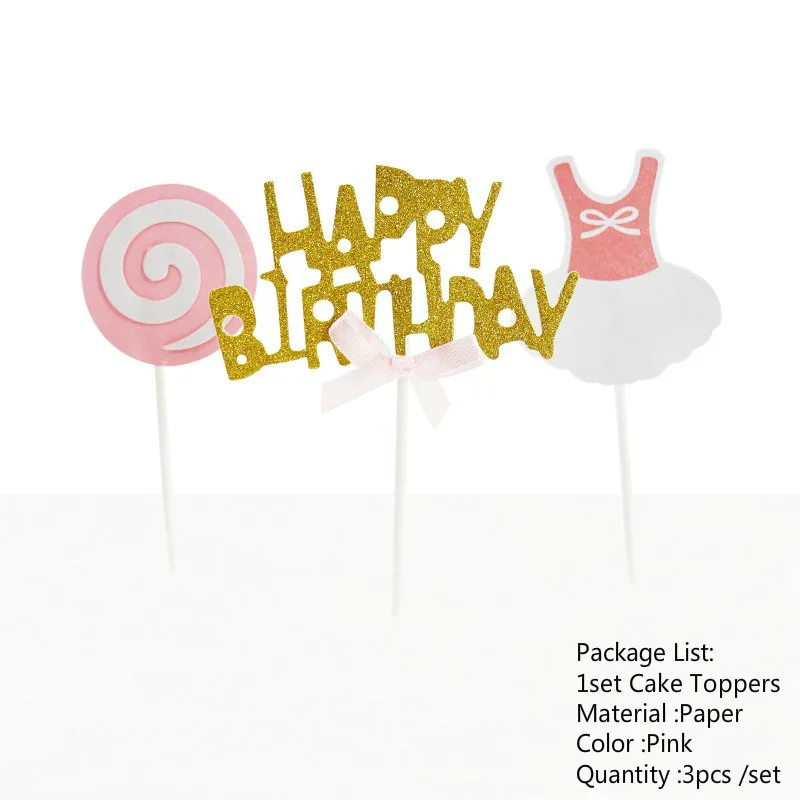 Cake strip A Первый день рождения, детская вечеринка, подарок, розовая/синяя Золотая фольга, бумажная салфетка под тарелку кружку, детский душ, свадьба, сделай сам, украшение, посуда, принадлежности - Цвет: Cake strip A