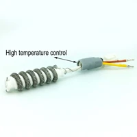 10pcs 110v220v 550w hot air gun spiral heating element core replacement for digital display 850 850d soldering station iron