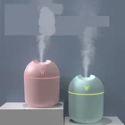 2021 ультразвуковой мини-увлажнитель воздуха, Ароматический диффузор эфирного масла для дома, автомобиля, портативный USB-генератор тумана со светодиодной ночной лампой