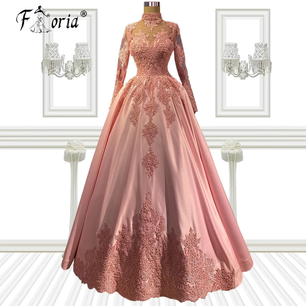 

Женское вечернее платье-трапеция, розовое длинное платье с аппликацией и шнуровкой, платье для вечевечерние, 2021