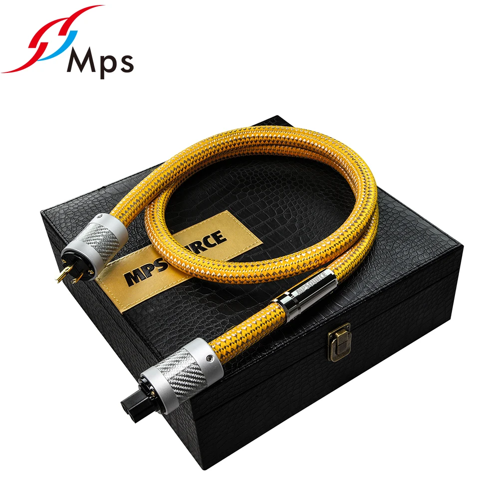 PAPRI MPSource ядовитый кабель питания переменного тока 99.99997% OCC HiFi Аудиокабели для