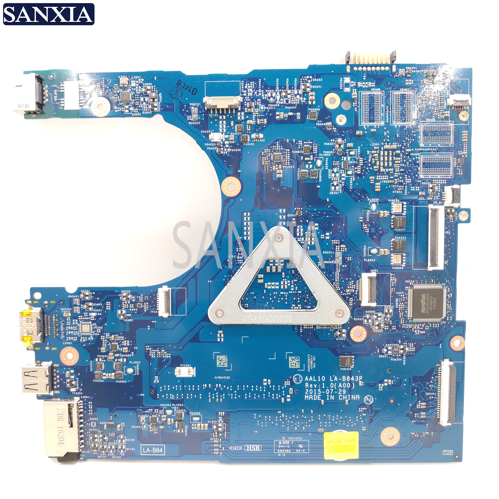 KEFU LA-B843P материнская плата для ноутбука Dell Inspiron 15-5558 14-5458 17-5758 оригинальная материнская плата I5-5200U GT920M