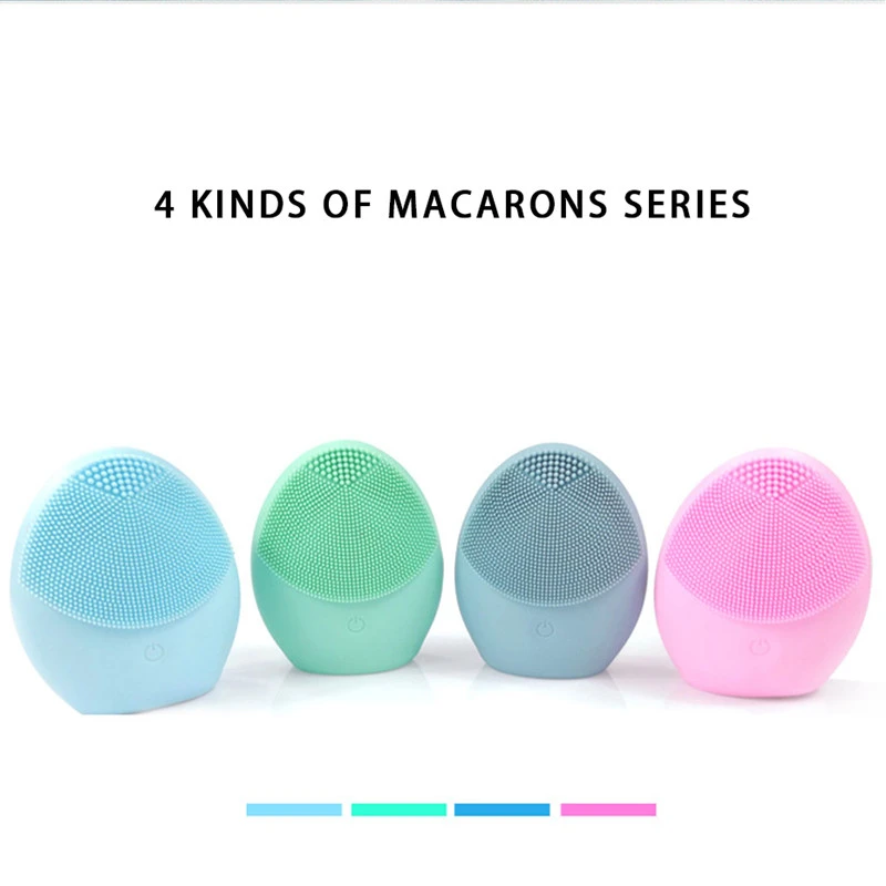 Электрическая мини щетка для очищения лица Массажная мытья аппарат Глубокая