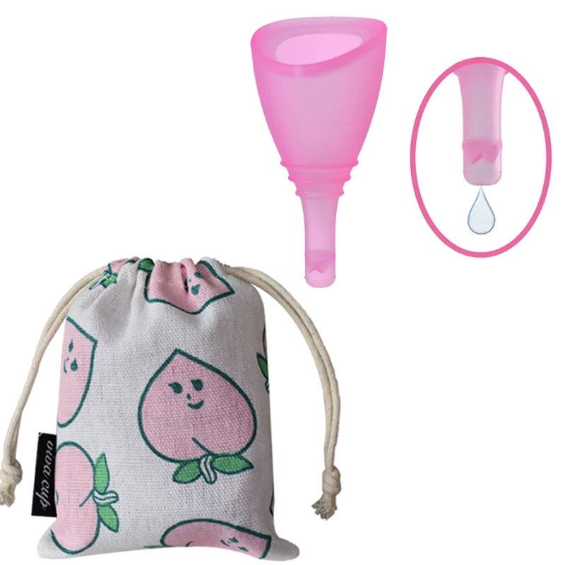 Менструальная чаша с дренажными клапанами медицинский силиконовый коллектор