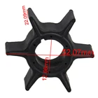 Крыльчатка водяного насоса для Nissan Tohatsu, 30, 40, 50 л.с., 2-тактный TLDI 3C8-65021-2, подвесной мотор, 6 лезвий, детали и аксессуары для лодок