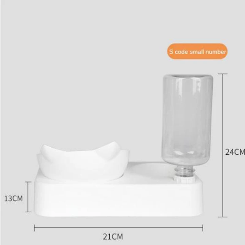 Автоматическая миска для питомцев кормушка собак кошек с дозатором воды двойная