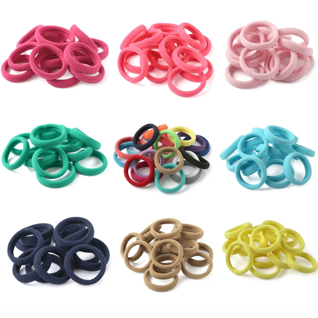 Детский ободок для волос XIMA 20 шт./лот эластичный нейлоновый хвостиков ручной