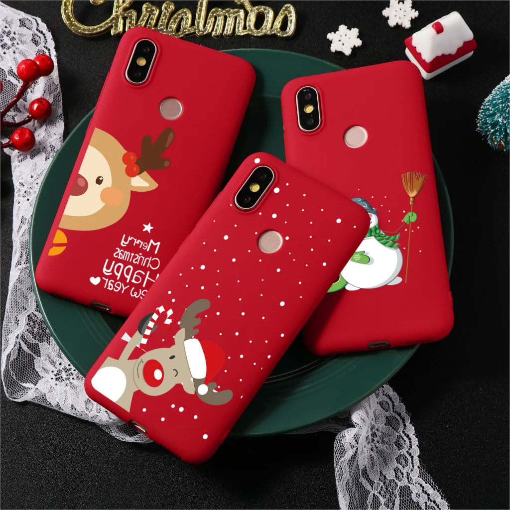 Рождественский снеговик Чехлы для Xiaomi Mi A2 A3 8 9 SE 10T Примечание 10 Lite 9T Pro Coque Redmi Note 9s 8T