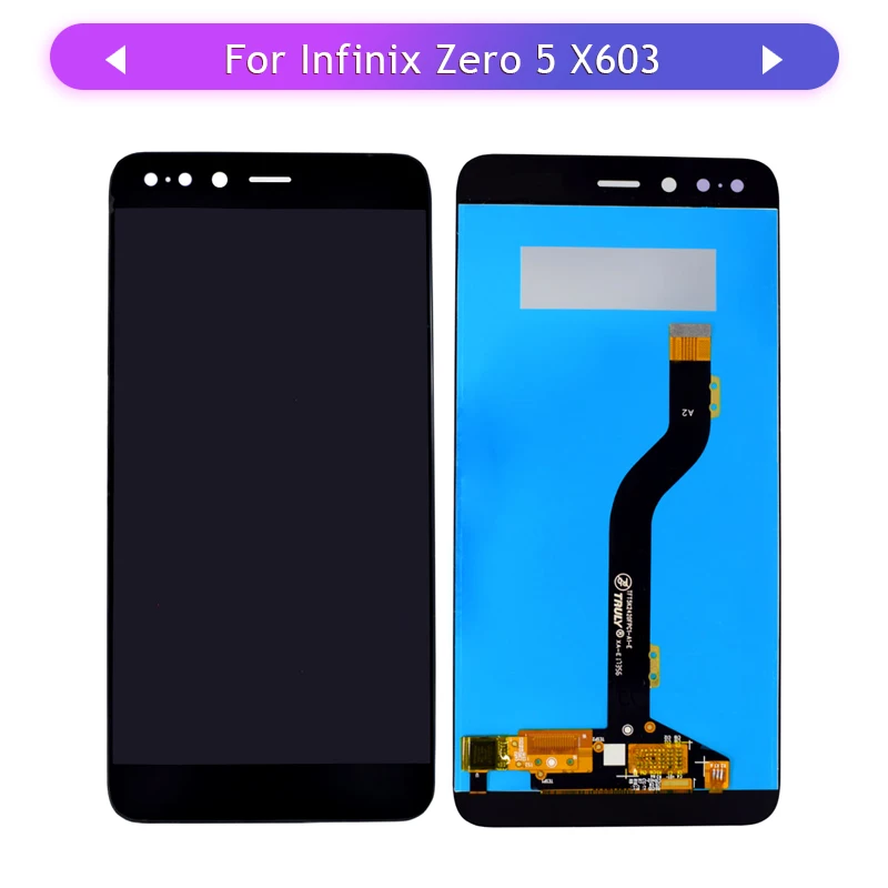ЖК-дисплей с сенсорным экраном в сборе для Infinix Zero 5 X603 X603B стеклянная панель