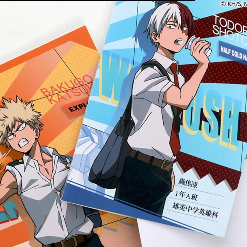 Аниме My Hero Academy персонаж из мультфильма мидория изуку записная книжка косплей