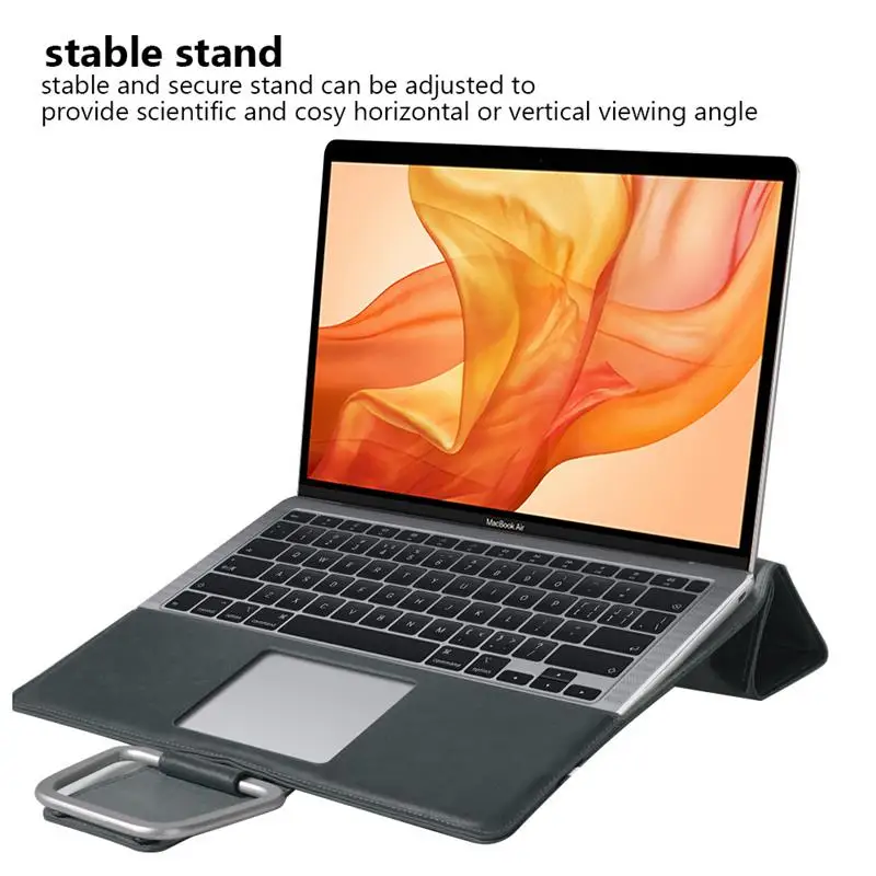 Для Macbook Air 13 2020 чехол из искусственной кожи Сумка портативный для ноутбука