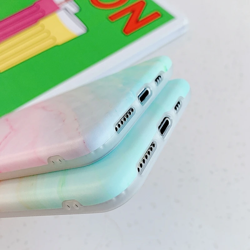 Для iPhone X 10 11 Pro XR XS Max 8 7 6 6s Plus блестящий чехол с узором Блестящий Прозрачный мягкий