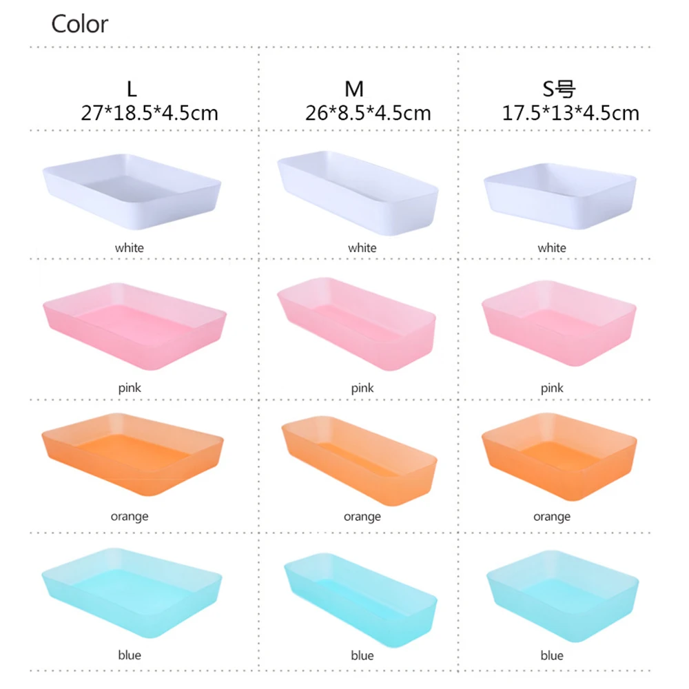Adjustable Drawer Kitchen Cutlery Divider Case Makeup Storage Box Home Organizer Home Storage Organization Racks Drawer Box